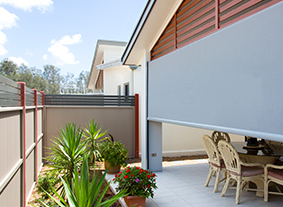 Supply and installation of outdoor blinds